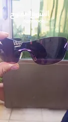  3 نضارة نوع اوكلي لون بيربل المنيوم