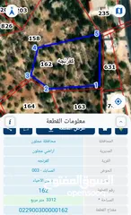 1 قطعتين ارض للبيع بعجلون، كفرنجة  بسعر قابل للتفاوض