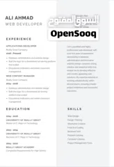  12 يوجد تصاميم إنشاء سيرة ذاتيه احترافيه فقط للعملاء الجدد