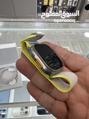  2 Apple watch ultra 1 used ساعة ابل مستخدمة وكالة بحالة ممتازة بدون أي خدوش