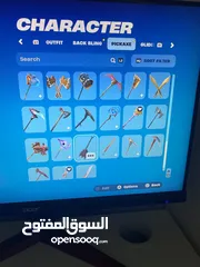  3 للبيع حساب فورتنايت سكنات و اكسات نادره الحساب قديم و نادر ب 35 دينار