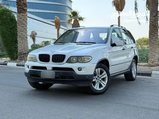  6 بي ام X5 صبغ وكاله وعداد  145 الف فقط موديل 2006