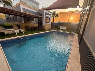  1 شاليه فيلا في أرقى مناطق الغور للايجار اليومي