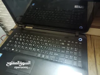  4 لابتوب توشيبا مستعمل بحاله جديده