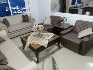  5 طقم كنب شبه جديد للبيع