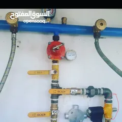  6 gas pipe line instillations work