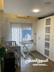  4 شقة مفروشة مميزة للبيع في خلدا (تلاع قصر خلدا) طابق ثالث 90م تشطيب سوبر ديلوكس بسعر مغري