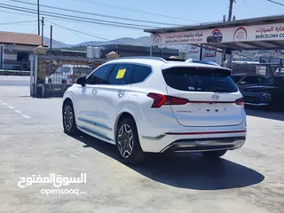  5 هونداي سانتافي ون مليون هايبرد ترخيص 2022