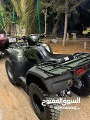  5 honda rubicon 500cc 2013 zero mileage  4×4   4×4دراجات هوندا روبيكونam ds450cc