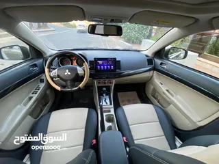  13 ميتسوبيشي لانسر EX 2017   فل مع الفتحه استخدام شخصي لم تعمل سياحي او تطبيقات فحص كامل