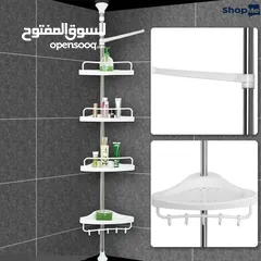  3 رف زاويه للحمام رف