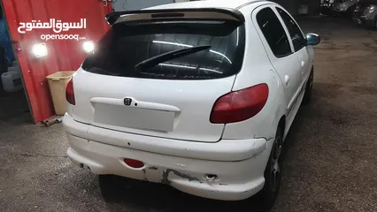  5 بيجو 206 مرخصة جديد