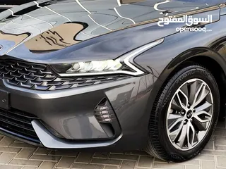  16 Kia k5 2021للبيع او البدل على كيا نيرو كهرباء او كونا كهرباء السيارة في حالة الوكالة