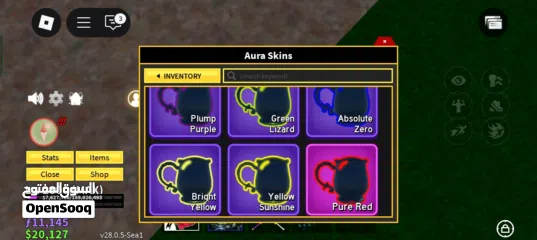  21 للبيع حساب بلوكس فروت قوي تقريبا كل شي في اللعبه blox fruit account strong for sell