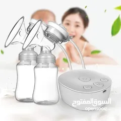  2 شفط حليب الصدر مضخة شفاط حليب الثدي جهاز الكهربائي