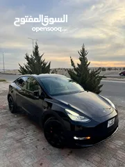  25 Tesla model Y 2022 long range Dual motors  تيسلا مودل واي لونج رينج فحص كامل اوتوسكور +B جمرك جديد