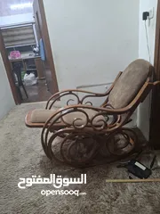  6 كرسي هزاز خيزران