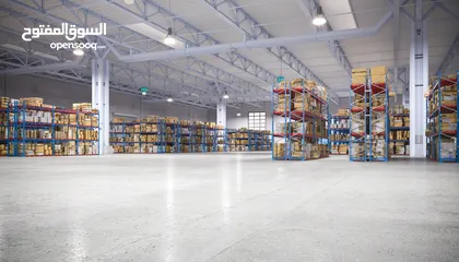  8 للإيجار فى أمغرة مخزن ( هنجر ) مساحة 1000 متر  For Rent in Amghara Warehouse (Hangar) of 1,000 sqm