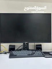  1 شاشه asus 165hz -0.5ms   27