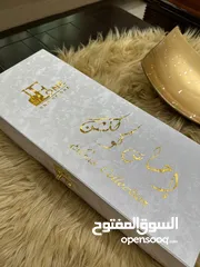  2 بوكس عطور خشبي مناسب لهديه واستخدام شخصي