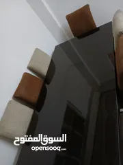  6 طاولة سفرة خشب زان ثقيل