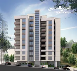  3 شقة قيد الانشاء في رام الله-عين مصباح باقساط شهرية 888$