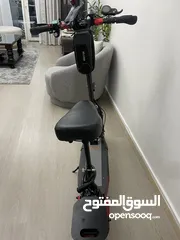  6 electric scooter with a seat