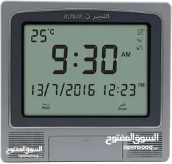  17 ساعة الفجر الإسلامية الاصلية إلكترونية رقمية موديل منوعة