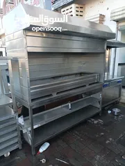  20 Convection oven, 10 plates, works   on gas