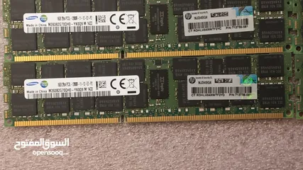  1 ذاكرة 16GB DDR3-1600 للسيرفرات Dell , HP