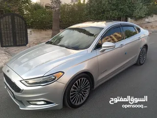  1 فورد فيوجن 2018 فحص كامل كرت ابيض فل على تصنيف تيتانيوم
