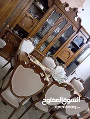  5 غرفة سفرة للبيع مع كامل اغراضها نظيفة جدًا جدًا