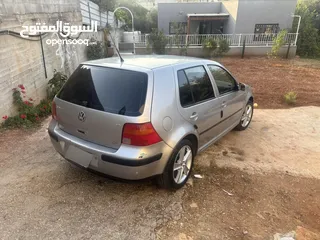  3 جولف موديل 2002 للبيع السيارة الف موجودة في قبلان  ا