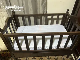  2 تخت بيبي حجم السرير 120*60