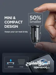  2 JR-CCN05 30W A+C mini Metal Car Charger