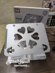  3 ستاند Deep home  لابتوب معدن متحرك 360 درجه