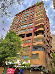  7 شقة في العباسية عبده باشا 180 متر جديدة+ مطبخ كامل