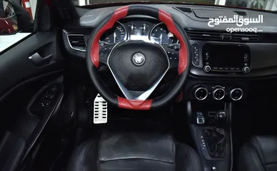  17 Alfa Romeo Giulietta ( 2018 Model ) in Red Color GCC Specs
