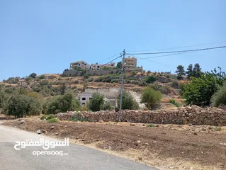  20 ارض مميزة مطلة ابو السوس غرب عمان عدة قطع في المنطقة.