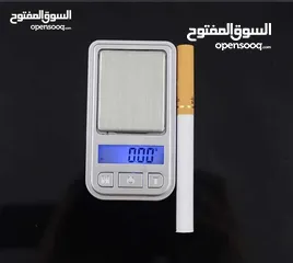  4 ميزان الكتروني صغير و دقيق  يحتاجه كل بائع ذهب مع محفظه صغيره