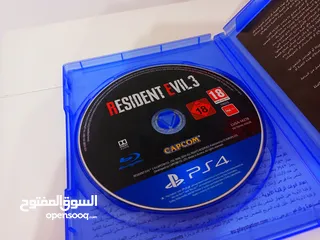  2 لعبة ريزيدنت ايفل 3 معربة للبلايستيشن 4 و5 resident evil 3 game for PS4 & PS5
