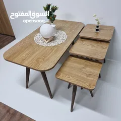  17 طاولات وسط نظام تركي  4 قطع     العرض لفتره محدوده سارع بالطلب