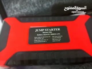  23 باوربانك طوارئ 12 فولت لتشغيل المركبات المتعددة وشحن الموبايل 12v emergency car jump starter