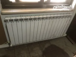  16 ماطور تدفئة مركزية مع خزان سولار مع الراديترات (المشعاعات)