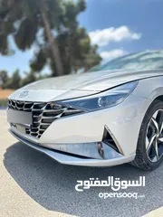  29 هيونداي افانتي CN7 2021 الشكل الجديد وارد كوري وليس صيني فل فحص كامل جمرك جديد كاش او اقساط