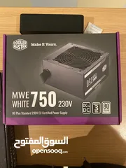  2 Cooler Master MWE WHITE 750 230V - Power Supply
