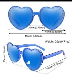  6 Women new arrival stylish heart glasses available now in Oman. Cash on delivery