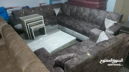  12 اطقم طربيزات عدة موديلات  حديد وخشب