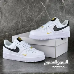  3 Nike Air Force black and white متوفر مقاسات الكميه قليله لحقو