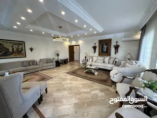  5 شقة ارضيه دوبلكس مفروشة للايجار في دير غبار ( Property 38582 ) سنوي فقط